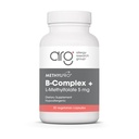 MethylPro B-Complex + L-Methylfolate 5 mg - 男女甲基维他命B复合物,与Folate,Niacin和Biotin的细胞能量支持,VIT B 补充物 - 30 Vegan Capsules