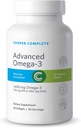 Cooper Complete - Advanced Omega 3 - Fish Oil Supplement, 集中EPA + DHA Omega-3 Fatty Acids 1400 mg - 每瓶60软胶. 包装 3