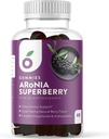 Aronia SuperBerry Gummys, Daily Immune Supports, 富含抗氧化剂, 优于老年莓, 美味天然Berry Flamvor, 60 Counter (30日供应)(SuperBerry)