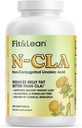 Fit & Lean N-CLA, 体重损失补充, 降低贝利脂肪优于CLA, 助推代谢, 支持Lean Muscle, 无兴奋剂, 无交联的Linoleic酸, 120 services (Package May Vary)