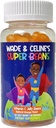 维生素C 超级Jelly Beans Immune支持补编,80mg, Chewable Gummy Jellybeans for Kids, Vegan and Gluten Free, Natural Orange Flavor, 60 豆类