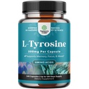 免费表格 L Tyrosine 1000mg Per service - 高强度 L-Tyrosine 补充能量和焦点支持 - 氨基酸 Nootropic 补充注意力和认知 - 240个计数