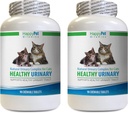 猫失禁补充剂 - CAT健康尿道复合剂 - UTI解决方案 - 自然公式 - 猫 Cranberry粉末 - 2瓶(180片)