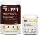 RSP Nutritions Vegan 氨基莱恩前置工作能源(Pineapple Coconut 25 services) 配有 TrueFit蛋白粉(Chocolate 2 LB)