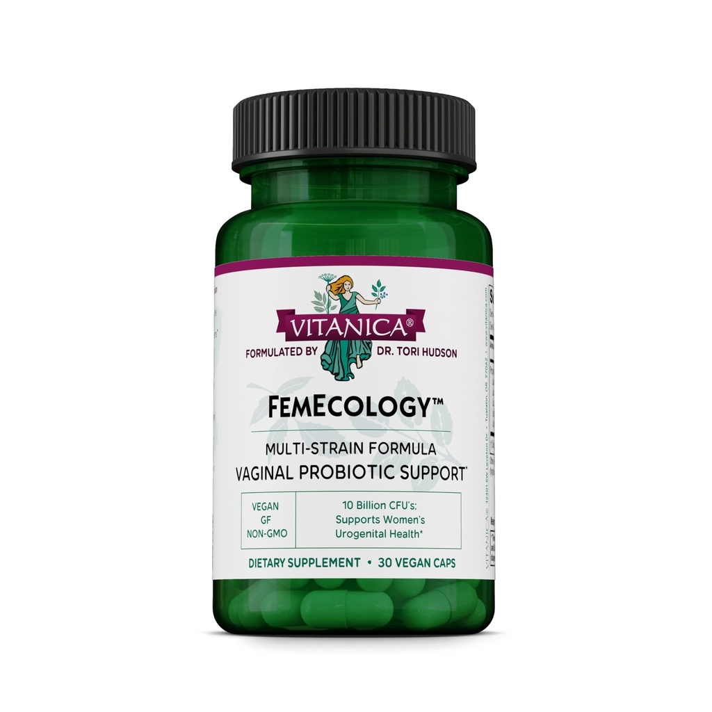 维塔尼卡妇科、阴道和肠道辅助,植物学,30 Capsules