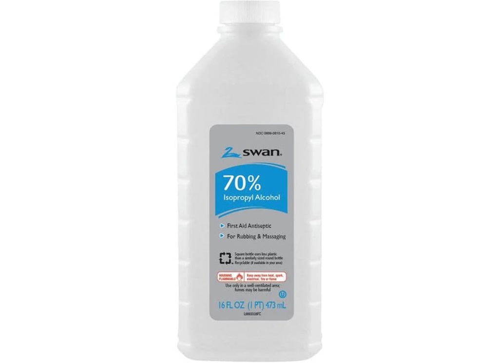 Vi-Jon Swan Isoprophyl 酒精,70% 16 Fl Oz