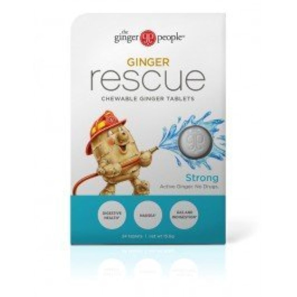 (原始内容存档于2018-09-29) (英语). The Ginger People Ginger Rescue – Chewits drug Freeditive Health, 5.5 oz Chewits, strong Ginger Flavor, 0.55 Oz, 10 Caddy伯爵(240 片).
