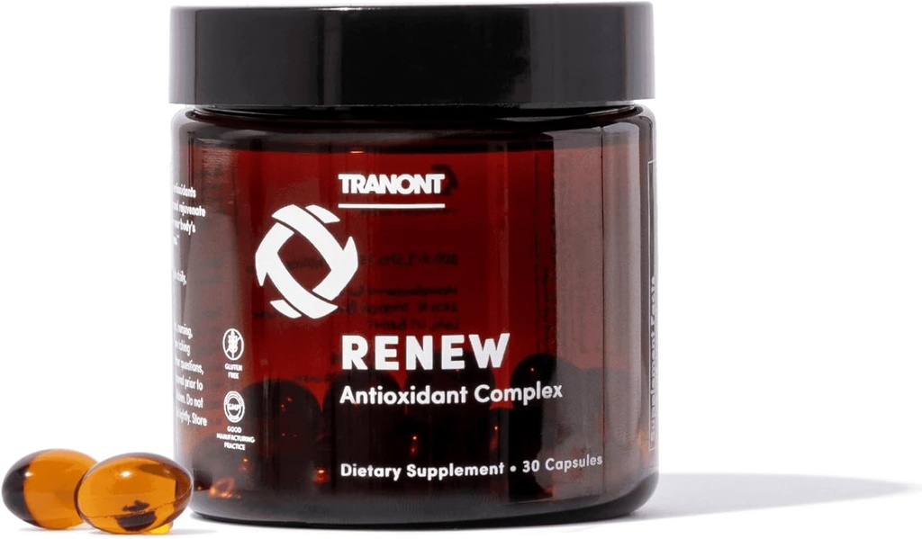 Tranont 更新 - 生命和健康抗氧化剂复合体 − 维生素E Tocotrienols & Geranylgeraniol → 支持健康细胞功能,联合健康,和青春胶 - 30个卡普尔