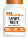 Bulk Assupports.com 帕帕亚果实提取卡普亚(Papaya)-来自卡丽卡·帕帕亚(Carica Papaya),草药补充卡- Gluten Free, 1000mg, 2 Capsules per Service, 240 counts (Pack of 1).
