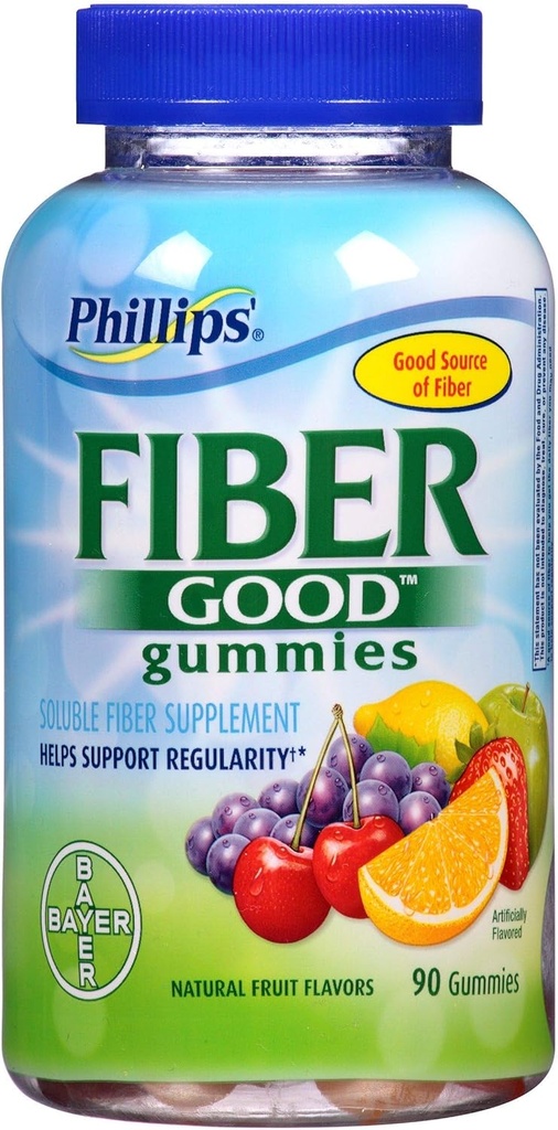 Phillips Fiber Gummys, 90 个伯爵