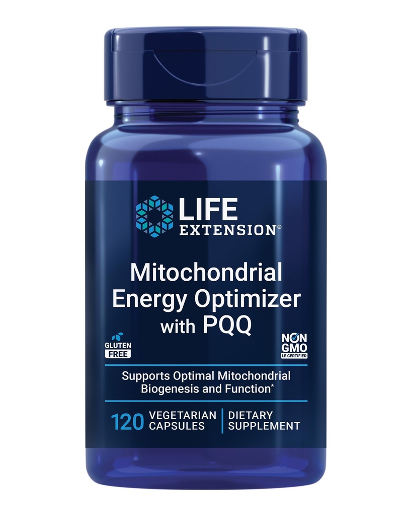 寿命延长 Mitochondrial Energy Observatory with PQQ - 健康 Mitochondria 的能量补充 - 与陶林,维生素B,皮尔罗切诺林·奎诺内 - Gluten - Free,非GMO - 120 蔬菜卡普尔斯