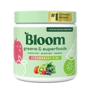布鲁姆营养绿色和超级食品 消化健康粉 绿色粉 消化酶 Probiotics, Spiruina, Chlorella for Bloating & Gut Support, Green Juice, 30 SVG, 草莓 Kiwi