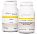 与主动B-Complex,60 Capsules & CoQ10(100mg),60 Softgels - 支持能量代谢活性B-Complex * - 支持心脏和大脑健康的CoQ10* 合并治疗包