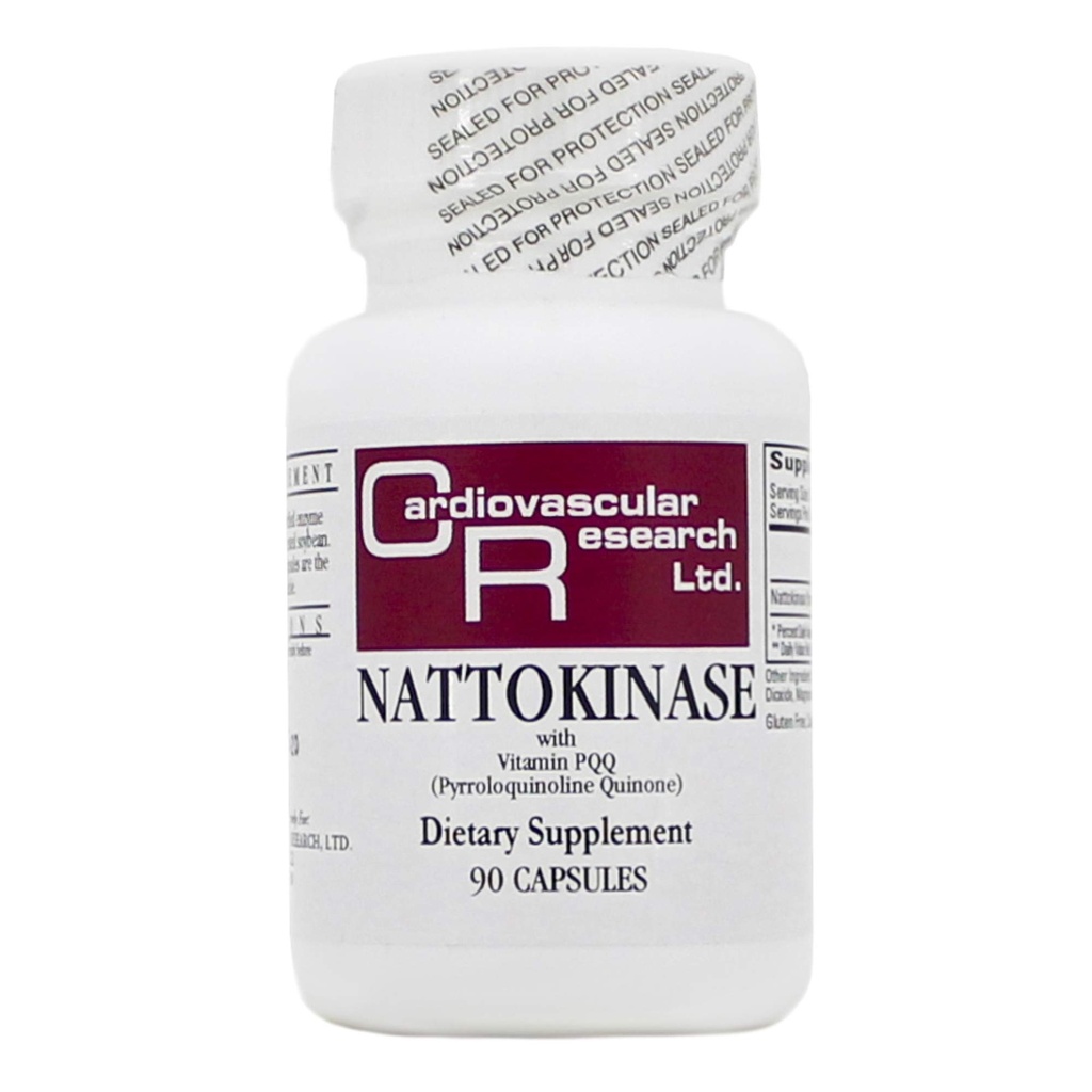 Nattokinase 50mg/1000FU 90 Capsules - 2 Pack - 生态公式/心血管研究