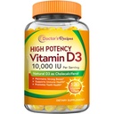 医生的食谱 维生素D3 1000 IU, Bones, Teeth, 和免疫支持, Non-GMO, No Gelatin, Gluten 或 Soy, 120 蔬菜软胶