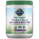 生活花园 有机完美食品 Alkalizer 和解毒剂 柠檬 姜汁 火焰 超级食品 粉末 30种