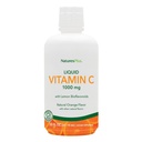 液态维生素C - 1000毫克,30 fl oz - 配柠檬 Bioflavonoids - 蔬菜, Gluten Free - 30 services