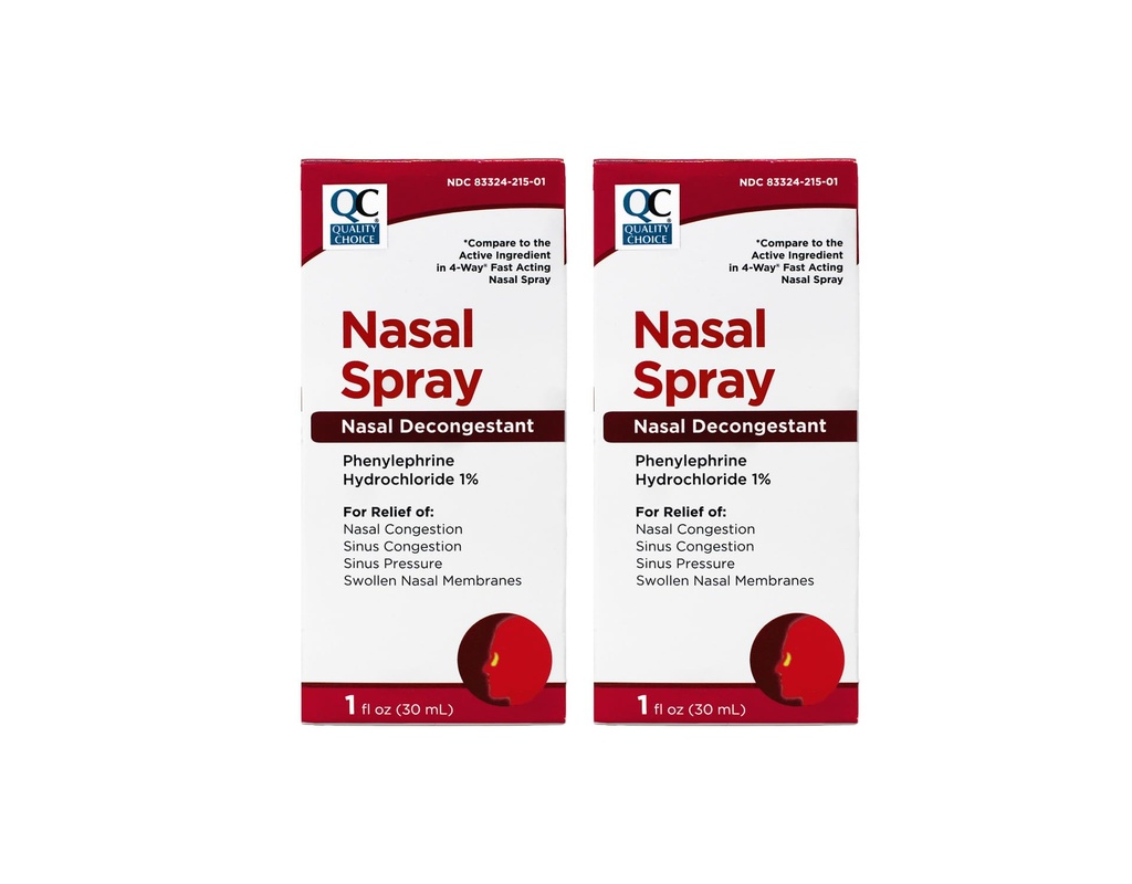 质量选择 Nasal Decongestant Spray 1 OZ (2)