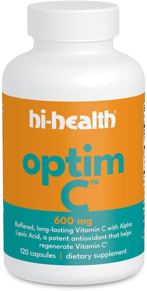 Hi-Health Optimation-C 600 mg 缓冲维生素C(120卡普尔)