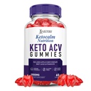 Justified Laboratories Ketocalm Keto ACV Gummies (1000 mg) - 60 Count - Formulated with Apple Cider Vinegar, Folate & Vitamin B12 - Non-GMO, Vegan, Gluten Free - 30 Servings