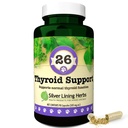 Silver Lining Herbs 甲状腺素支持犬类 – 天然草药补充剂 帮助维护健康甲状腺素功能,呼吸和体重 – 90 Capsules