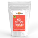 Kids Defense Powder QQ新配方,改进的Flavor QQ Orthomolecultive dose 1000 mg维生素C和250 mg B3 |纯,玉米自由, & GMO-free | Flavor 120 服务