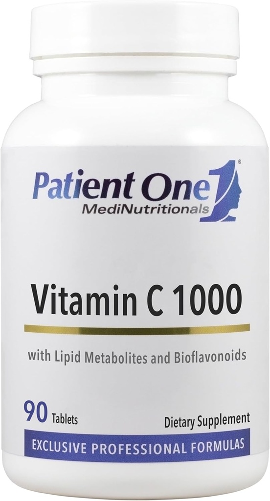 支持免疫系统健康的1个维生素C 1000 mg + + + lipid 矩阵+ 生物氟化物用于强化吸收 + 90 片