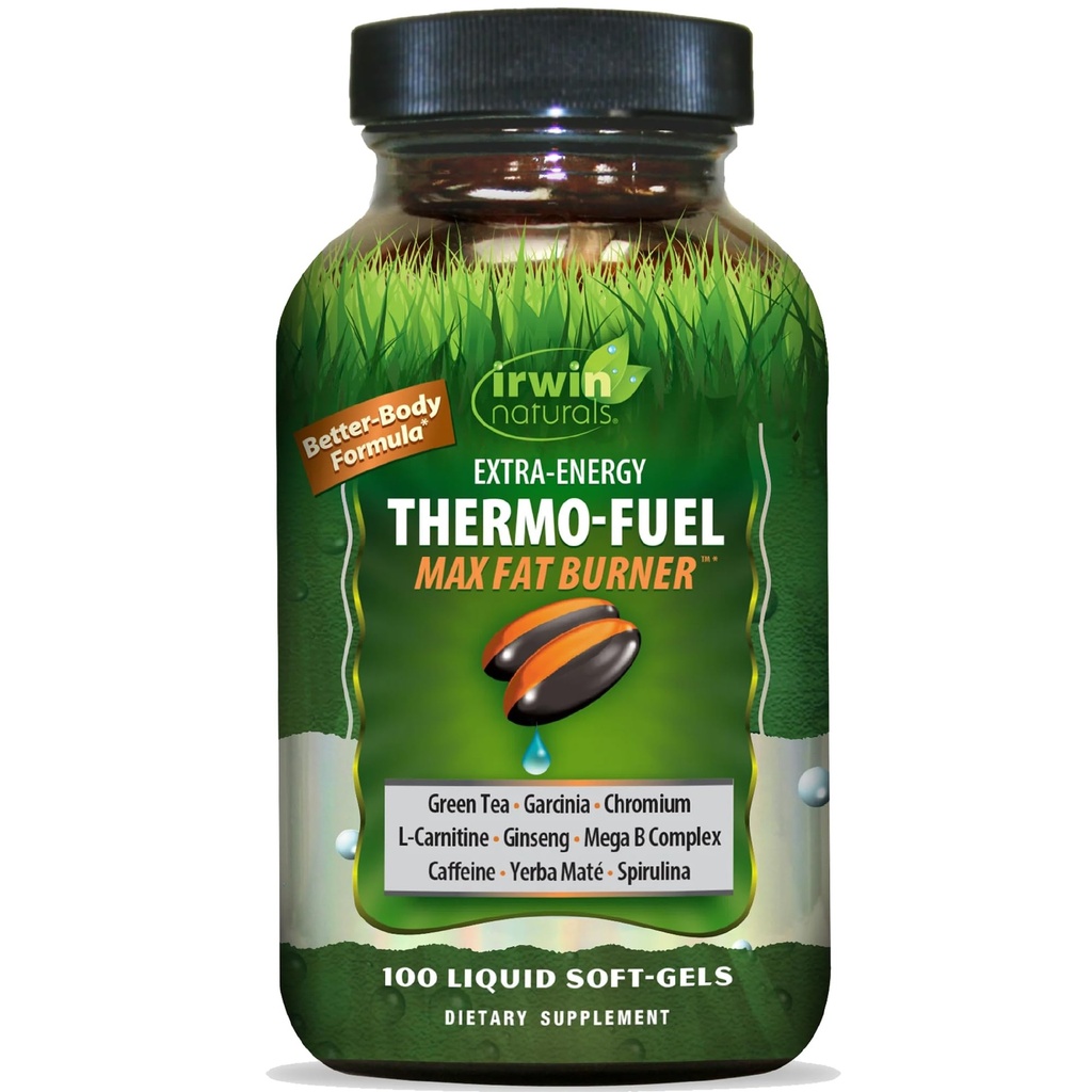 Irwin Naturals Extra Energy Themo-Fuel Max Fat Burner 100 软胶