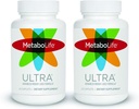 Twinlab Metabolife Ultra - 食物补充剂 - 男女饥饿补充剂 - 800毫克,45个卡片 - 2包
