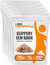 Bulk Assupports.com 滑石 Elm Bark 提取粉末 - 滑石 Elm 粉末,来源于Ulmus Rubra Bark - Gluten Free,每次服役750mg, 1kg (2.2磅) (pack of 5)