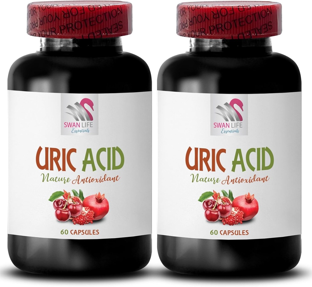低尿酸快速 - URIC酸 - 低尿酸的自然途径,尿酸补充剂,Cranberry Supplements for Men, Pomegranate Juice, Pomegranate Supplement, Pomegranate 摘录 2B 120 Cap