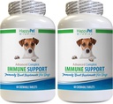 (原始内容存档于2018-03-26) (中文(中国大陆) ). Alergy Immune Bites for Dogs Lamb Flavor - Dog Immune System Support - Liver and Kedney Health - Powerful ANTIOXIDANTS - 自然公式 - Turkey Tail Capsules Dog - 2瓶(120 treats)