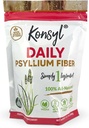 Konsyl Daily Psyllium Fiber 360g / 12.7oz - 非GMO, Vegan, Keto-Friendly, Fiber 补充粉末 - 支持消化健康