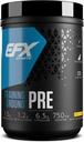 EFX 运动训练场预选工作粉 |能源与肌肉泵 |与Hydromax Glycerol, Citrulline, Beta Alanine → 300mg Cafeine → 20 services (橘芒果)