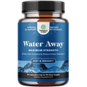水路草食药剂 高强度 - 含丹德利翁叶提取和绿茶的流体保留补充剂,用于对女性和男性进行集体救济 - 腿部和脚部居住-90个计数