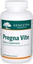 Genestra Brands Pregna Vite 支持使用叶酸、维生素D和铁的 健康妊娠 180 Capsules