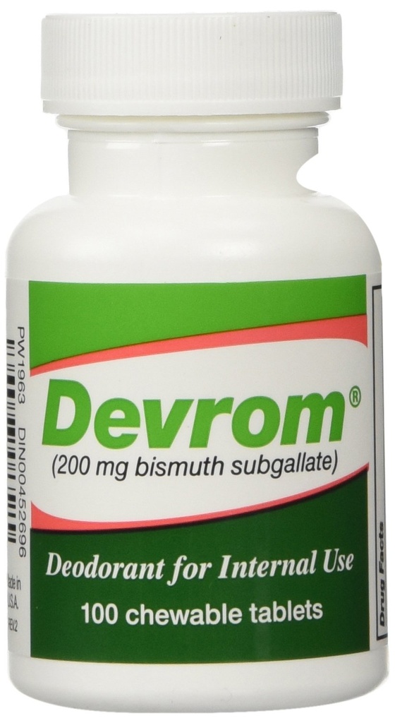 DEVROM 平板电脑(内部Deoderant) 200MG 100可切片电脑