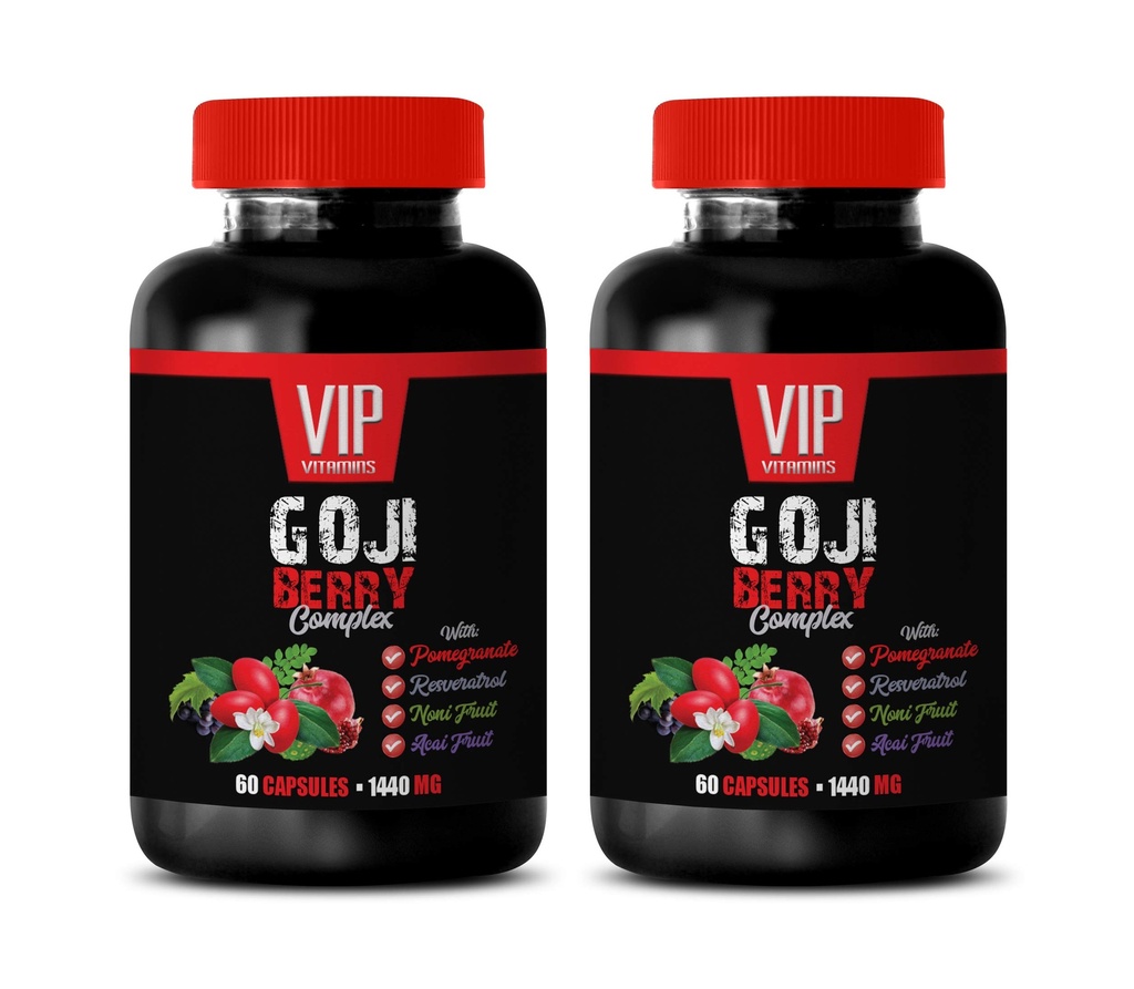 抗氧化剂补充剂 -- -- GOJI BERRY COMPLEX -- -- 配POMEGRANATE、RESVERATROL、NNI、ACAI -- -- 用于皮肤的石榴酸维生素e -- -- 抗氧化剂营养补充剂 -- -- 抗氧化剂维生素 -- -- 2瓶120盖