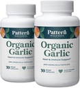 (原始内容存档于2017-09-29). Patternness Odorness Organic Garlic – 1000mg – Imune, Circulatory & Heart Health Support – Non-GMO & Gluten Free – 60 Vegan Capsules (英语).