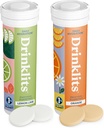 Drinklits Lemon-Lime & Orange电解片(2) Tube Bundle → Citrus Daily 水分 Combo Pack → 美味天然火焰 – 0g 糖 – 日常使用 → 20 服务 – 10 片 Per Tube
