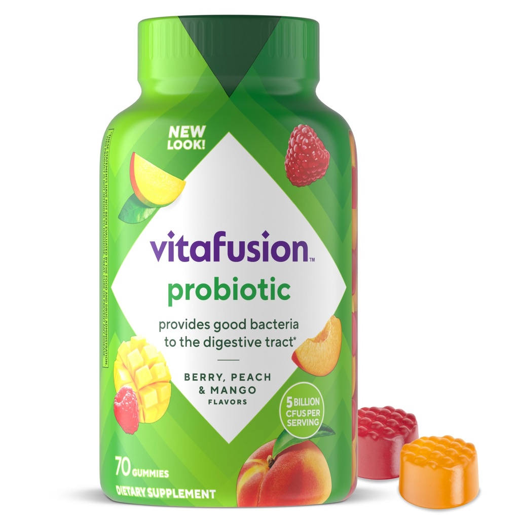 (原始内容存档于2019-05-29) (英语). Probiotic Gummy Supplements, Raspberry, Peach and Mango Flavors, Probiotic 营养 Supplements with 500亿 CCFU, 35 Day Supplement, 70 Counter