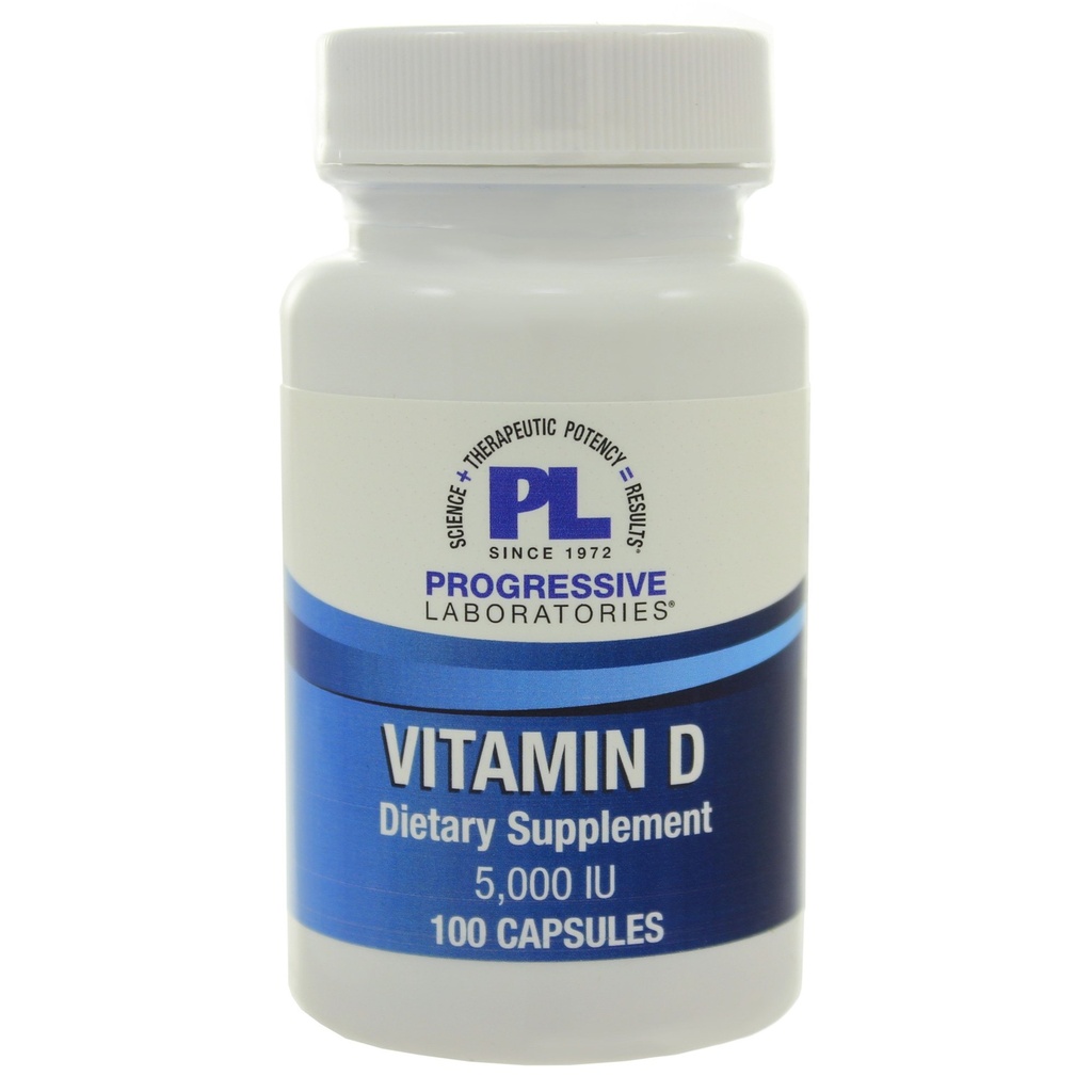 进化实验室 维生素D-3 5000 IU 100 Capsules