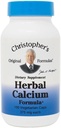 克里斯托弗原始配方 草质钙 自然骨支持 100 Caps, Pack of 1