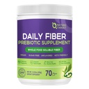 NATURE TARGET Daily Fiber 补充剂 - 口感健康可溶性先生纤维粉,消化健康与规律性全食高纤维,无味,胶质和无糖,Keto - 70种服务