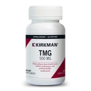 Kirkman TMG 500 mg - 伪甲苯基-120 植物卡普尔-三甲基甘氨酸 - Gluten Free - Casein Free