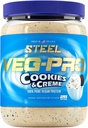钢质补充剂 Veg-PRO | Vegn蛋白粉  Cook Vegan蛋白粉  Cook Cookies and Creme | 25 services (1.65升bs) | Protein Powers 配有 BCAA 氨基酸 | | N GMO | Non 乳品 | Now  Car Now Carb 公式