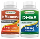 Best Naturals D-Mannose 1500毫克 & DHEA 100毫克