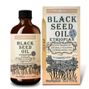 黑种子油 8 oz - 冷压埃塞俄比亚黑Cumin Nigella Sativa, 3X Thymoquinone, 100%纯和玻璃瓶中的有机液体 - 支持Immune, Hair, 和皮肤健康
