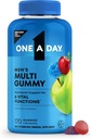 One Aday Mens Multivitamins Gummys – 男子维生素D,锌,叶酸,可嚼维生素Gummys,物理能量支持170计数