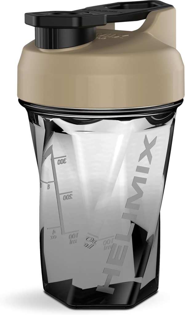 HELIMIX 1.5 Vortex Blender 摇摆瓶握住20oz |无摇摆球或Whisk |美国制造 |便携式预工作 Whei 蛋白质饮料摇摆杯 |混合鸡尾酒摇摆 |顶安全